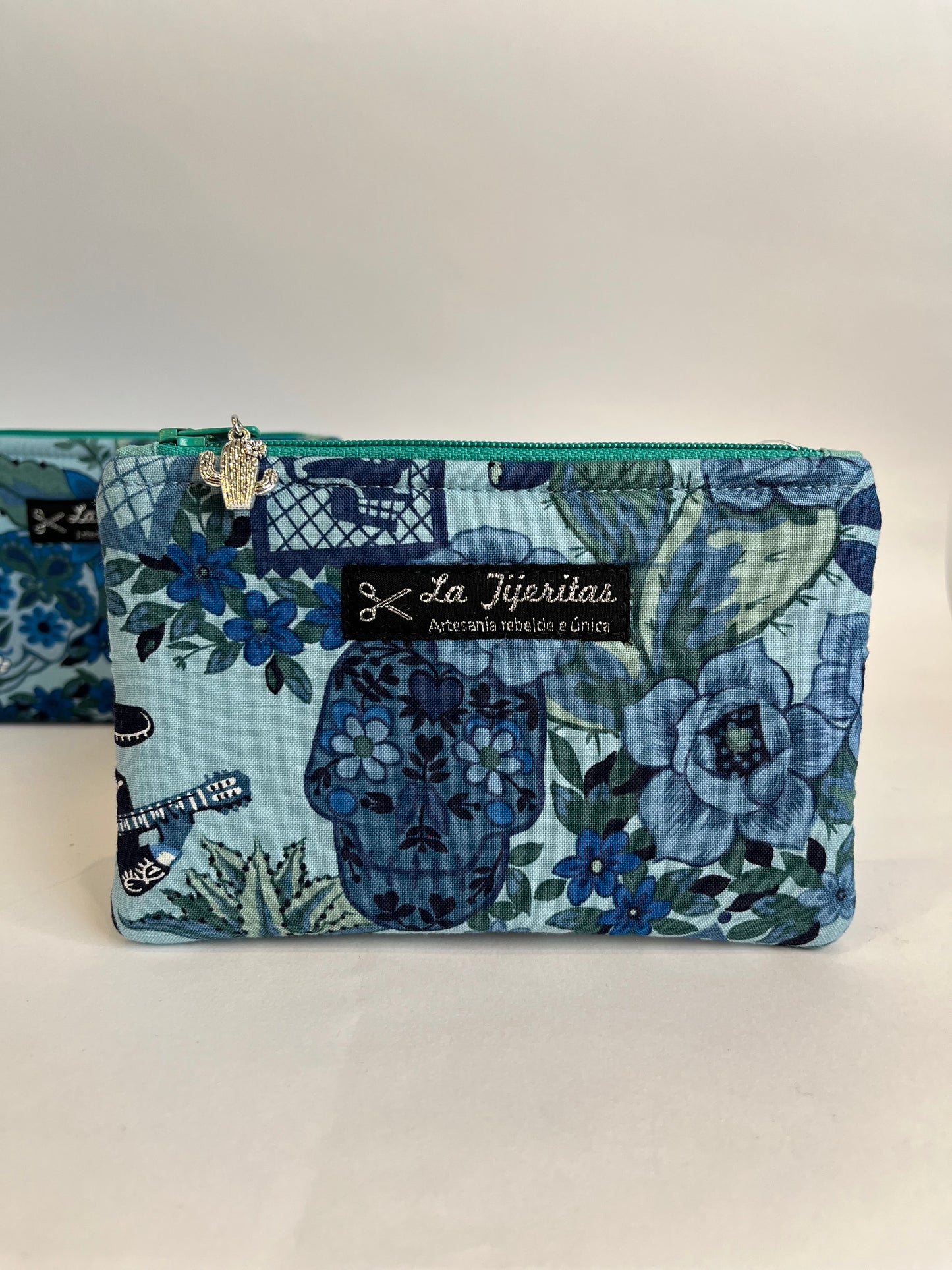 Monedero tarjetero bosque de las flores
