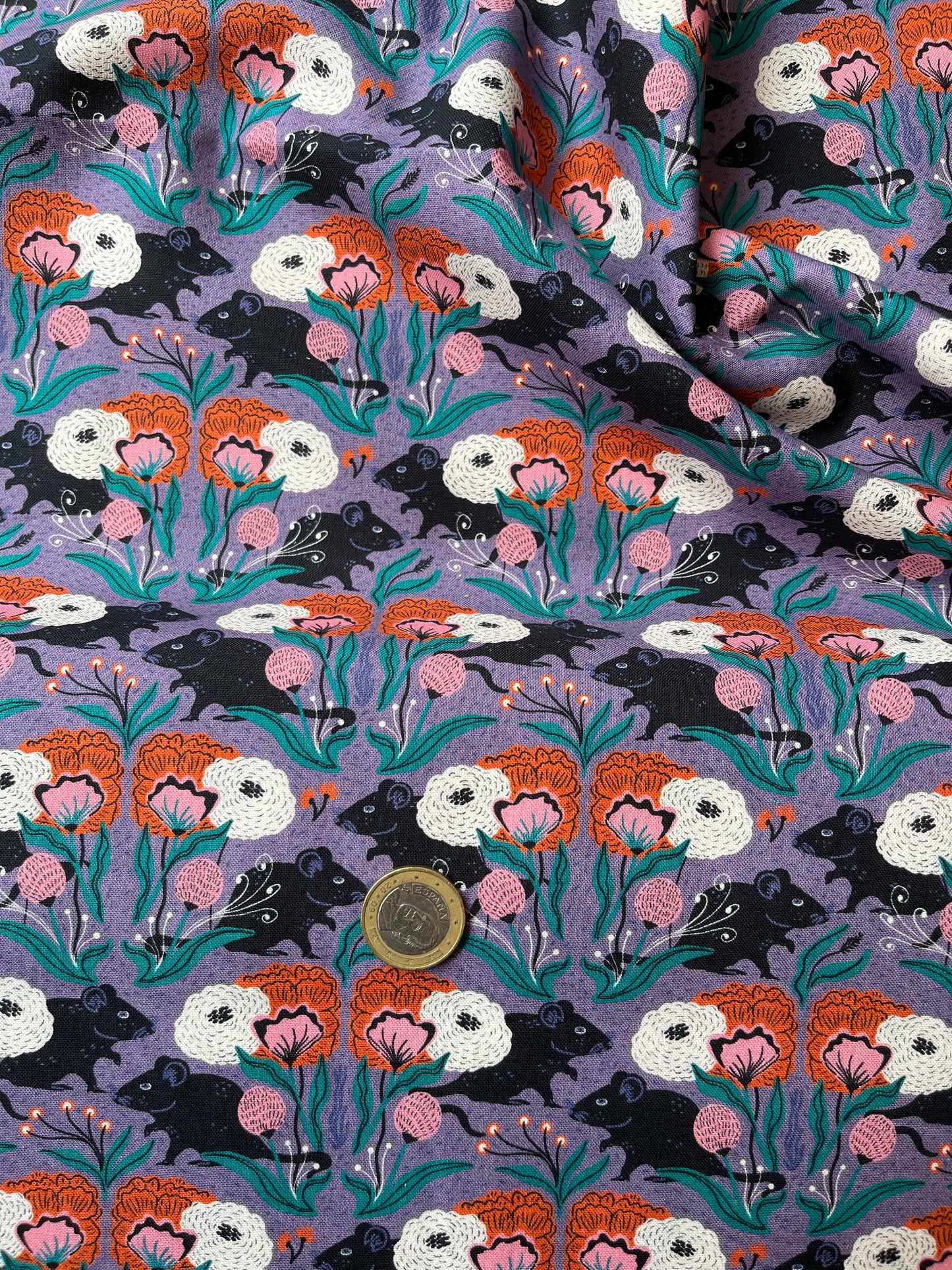 Camisa ratitas en flor
