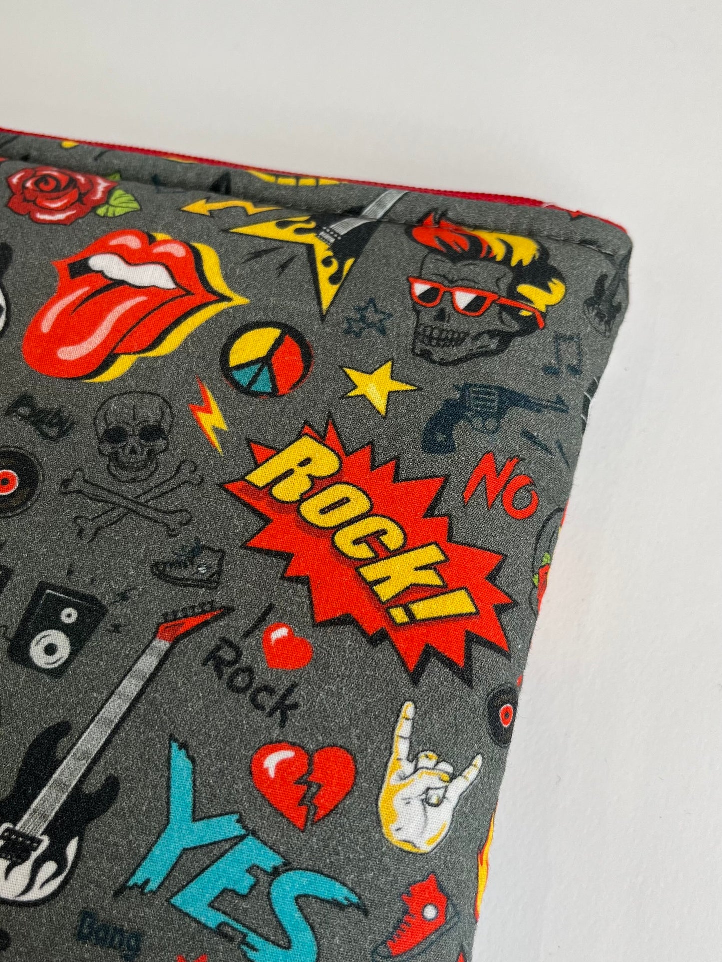 Funda libro rock