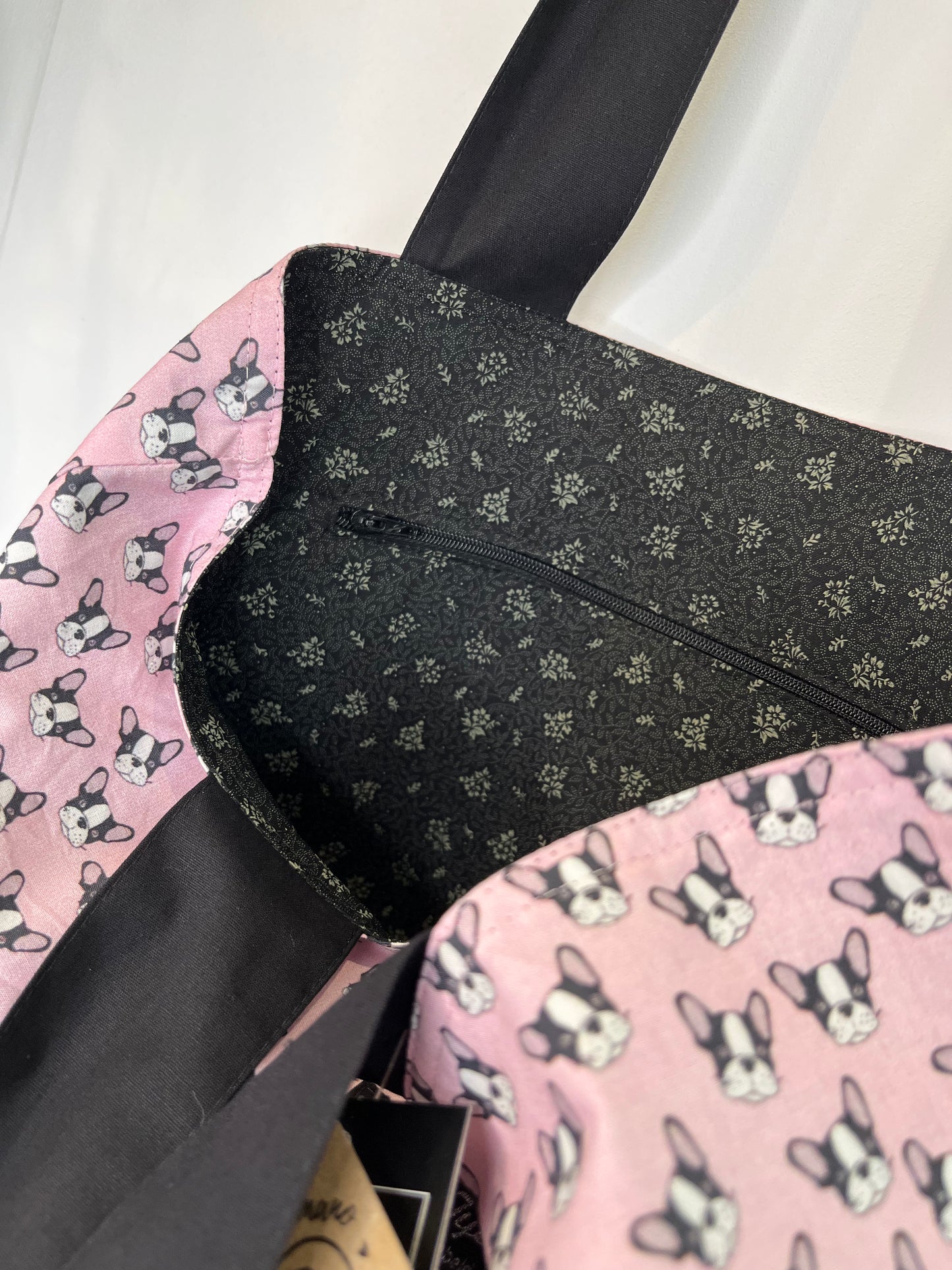 Tote bag perritos Bull Dog