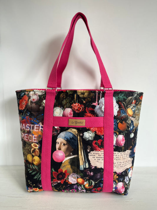 Shopper Santiago Pink Art