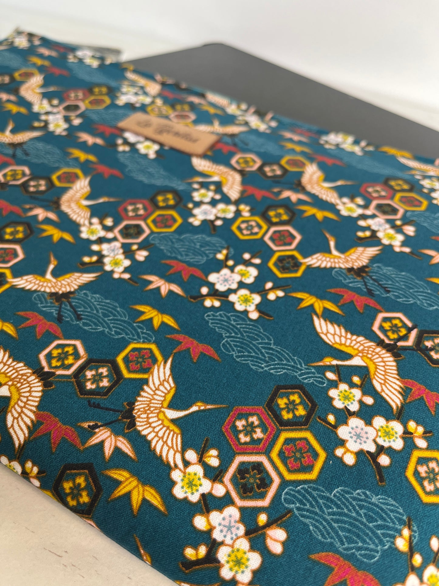 Funda tablet garzas japonesas