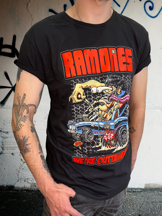 Camiseta Ramones Outta here