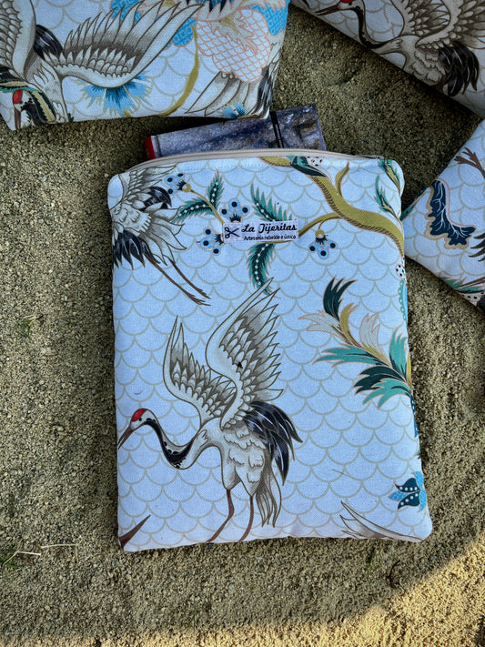 Funda libro grullas Tsuru