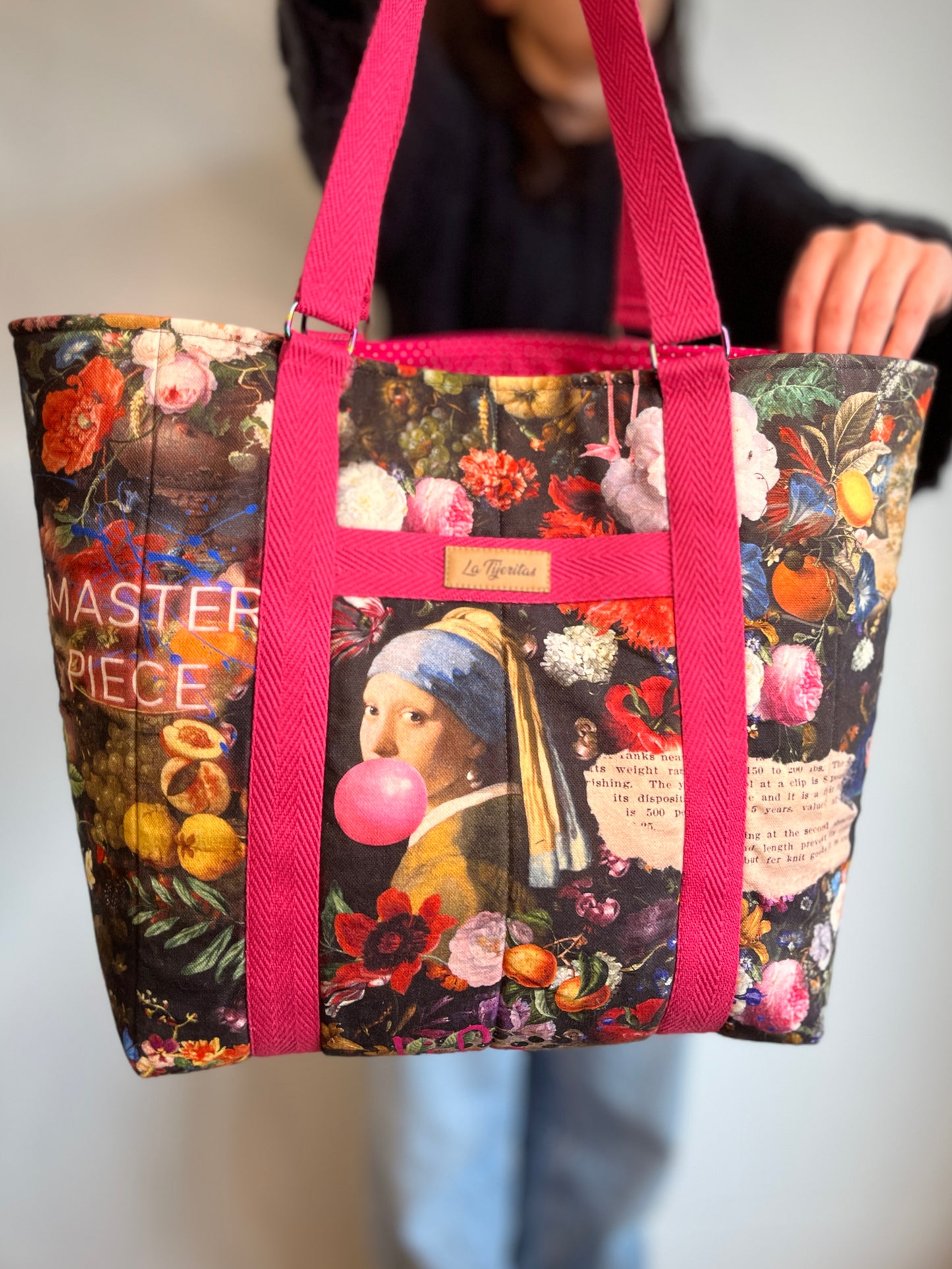 Shopper Santiago Pink Art