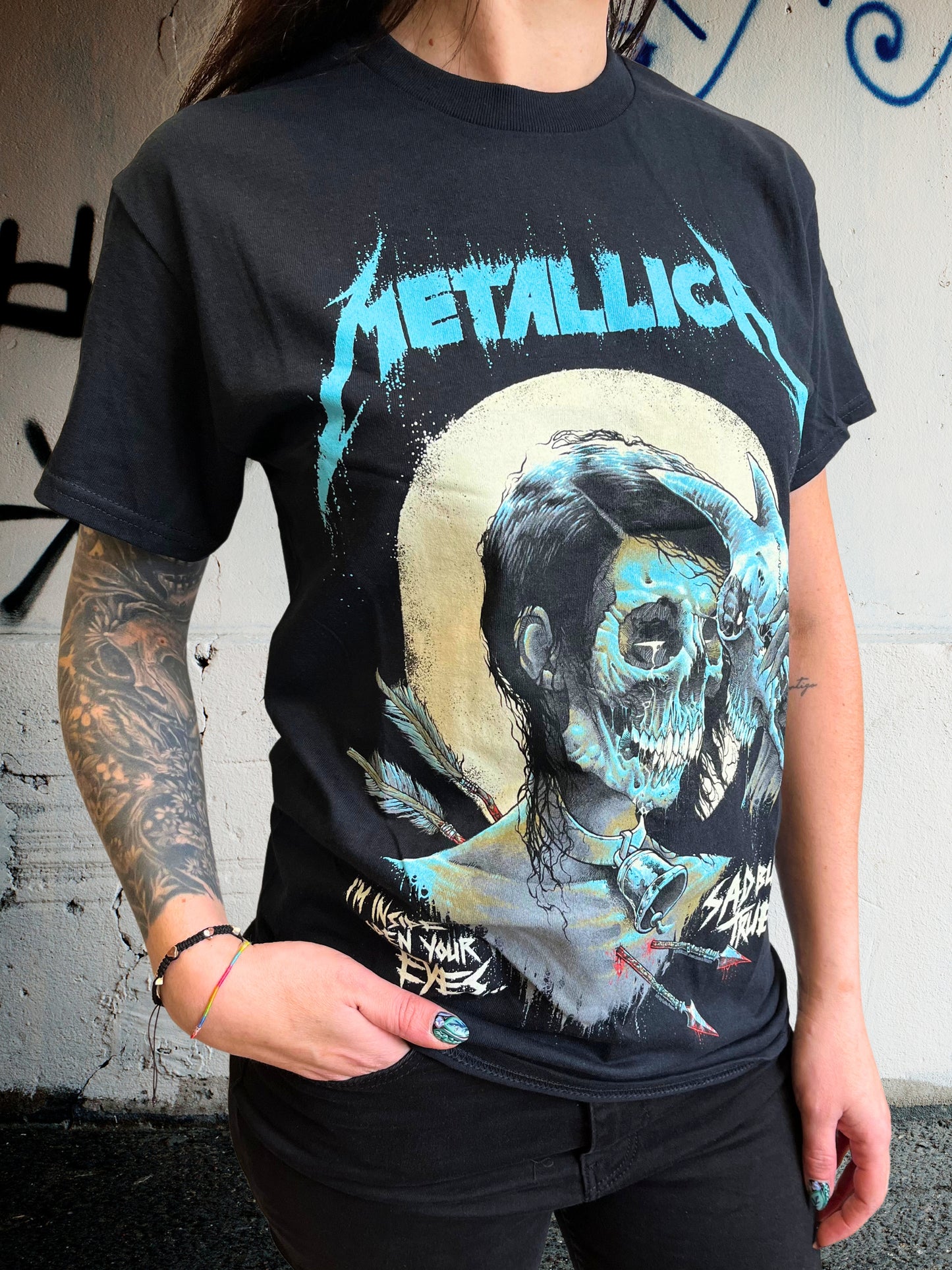 Camiseta Metallica Sad but true