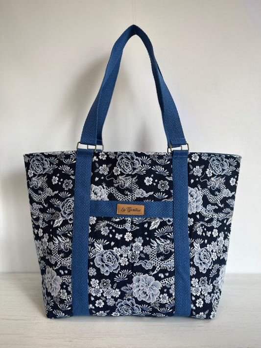 Shopper Santiago Dragón azul