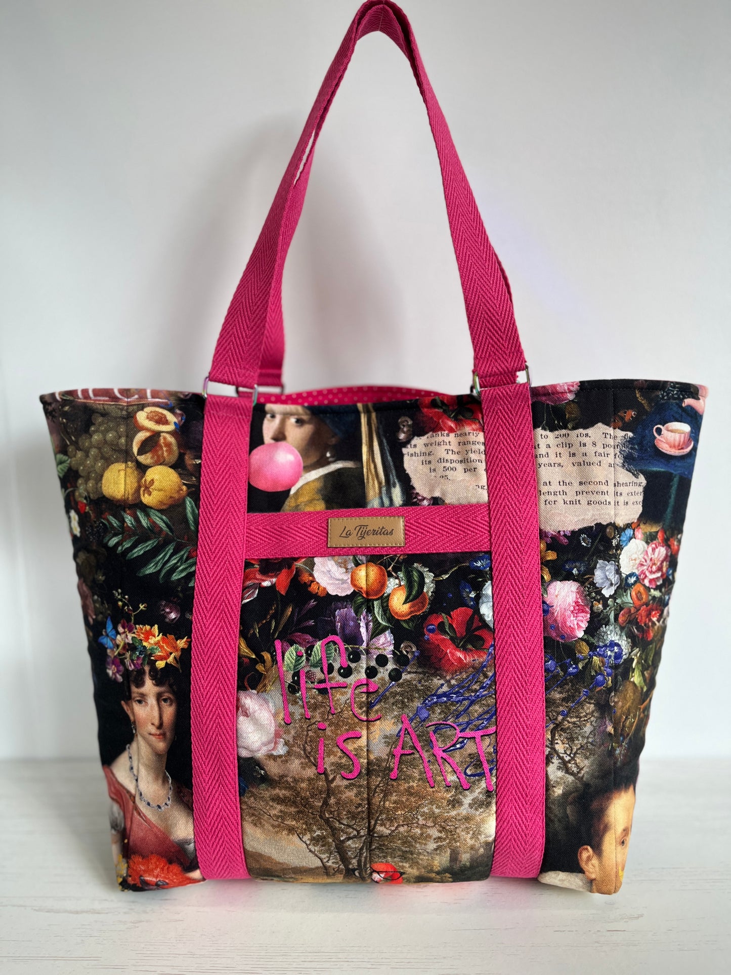 Shopper Santiago Pink Art