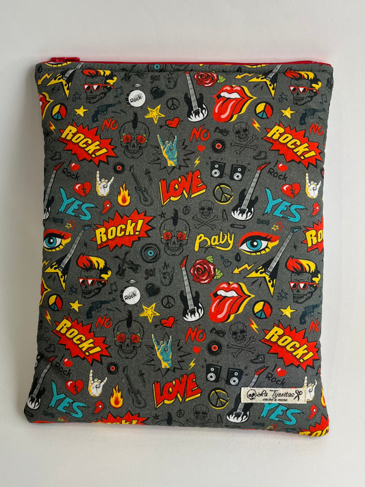 Funda libro rock
