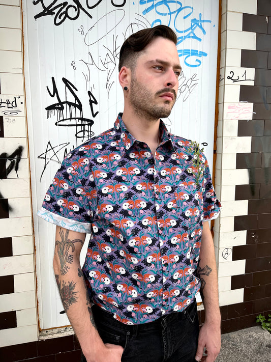 Camisa ratitas en flor