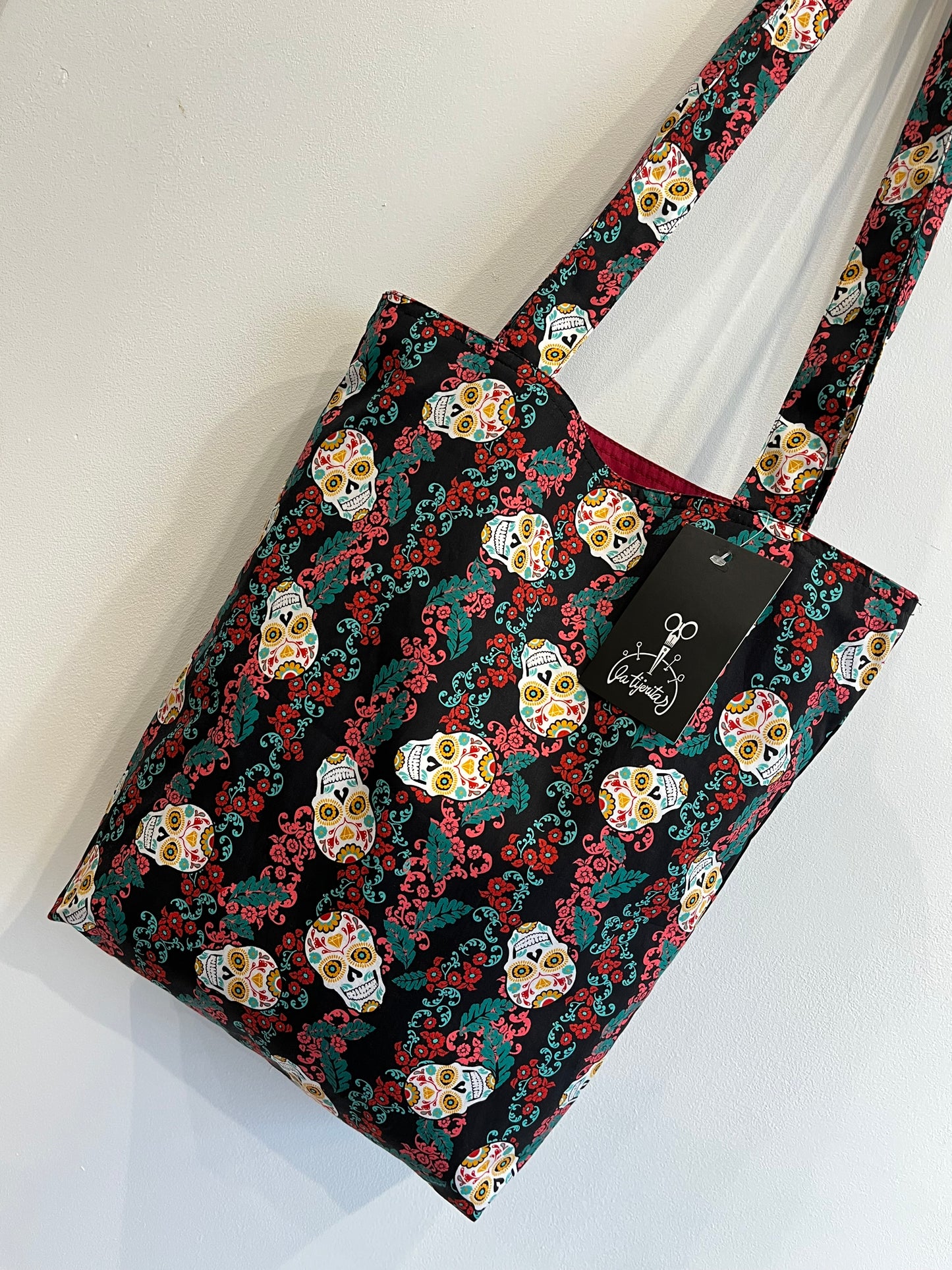 Tote bag calaveras de azúcar