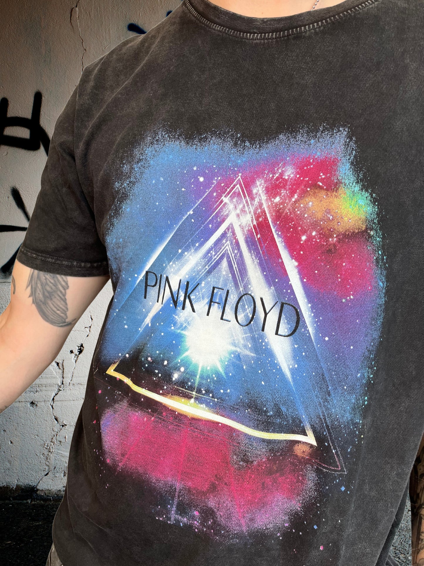 Camiseta Pink Floyd galaxia