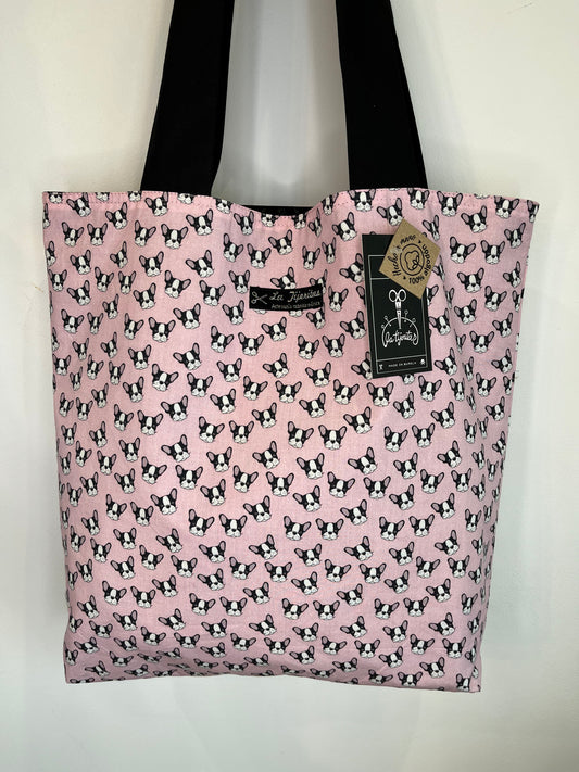 Tote bag perritos Bull Dog